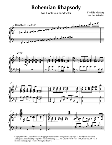 Bohemian Rhapsody (arr. Jim Winslett)