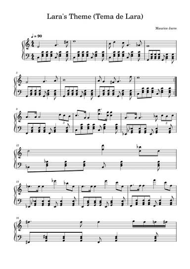 Lara's Theme (arr. Ednilson Rodrigues)