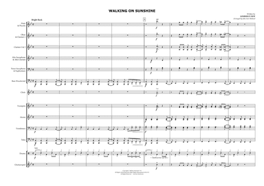 Walking On Sunshine (arr. John Ivor Holland)
