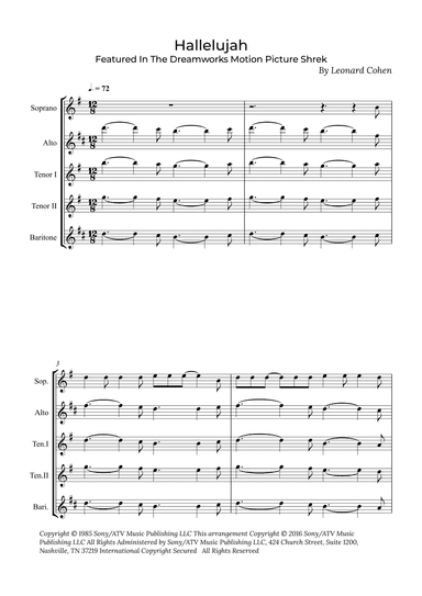 Hallelujah (arr. Alex Nunes Rodrigues)