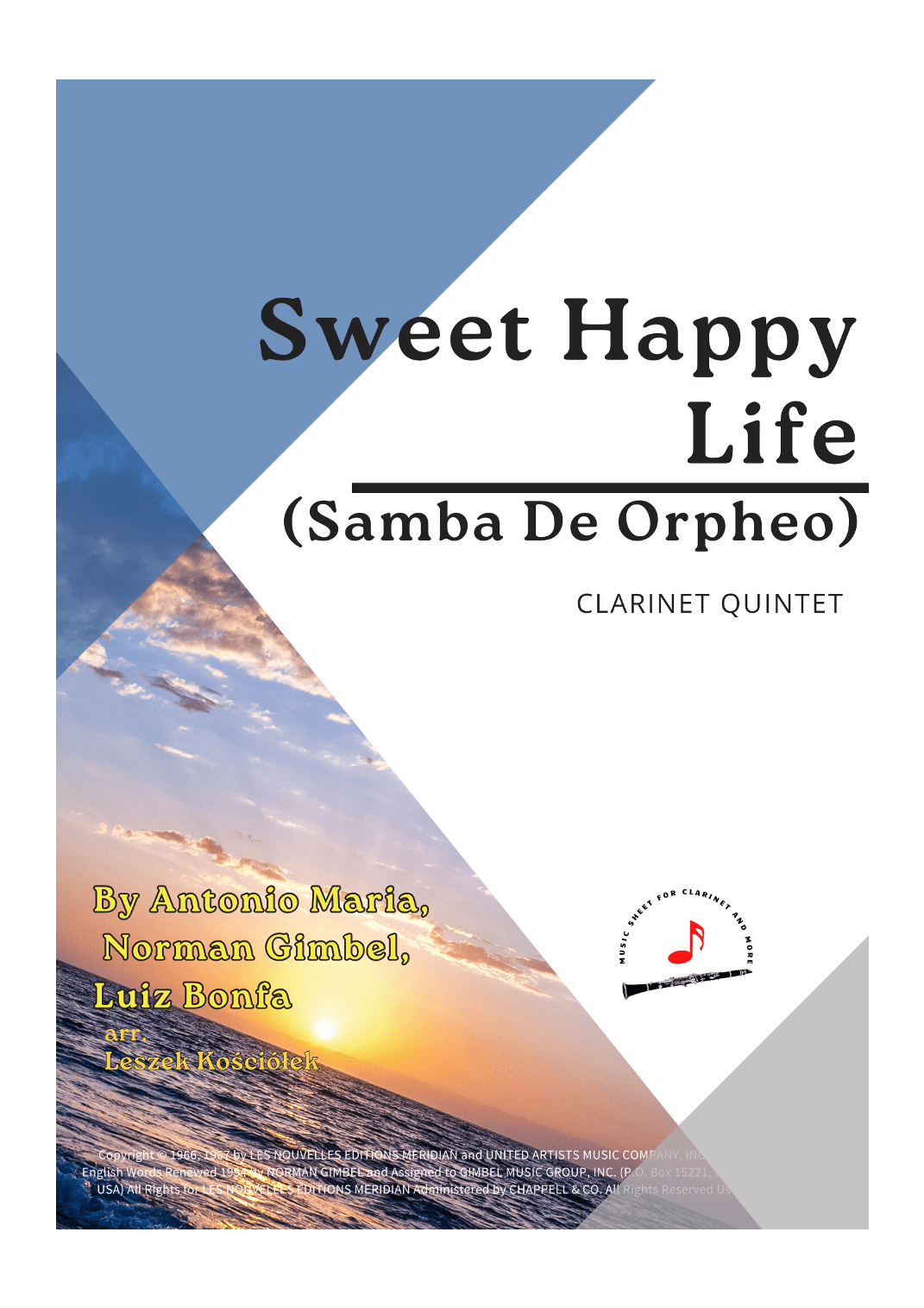 Sweet Happy Life (samba De Orpheo) (arr. Leszek Kościółek)