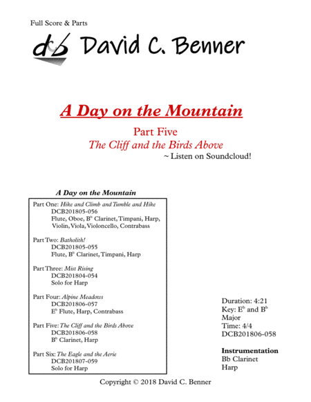 A Day on the Mountain - Part 5: The Cliff and the Birds Above
