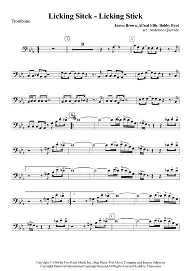 Licking Stick - Licking Stick (arr. Anderson Quevedo)
