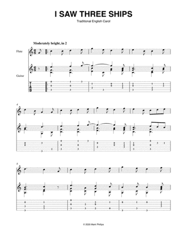 I Saw Three Ships (arr. Mark Phillips)