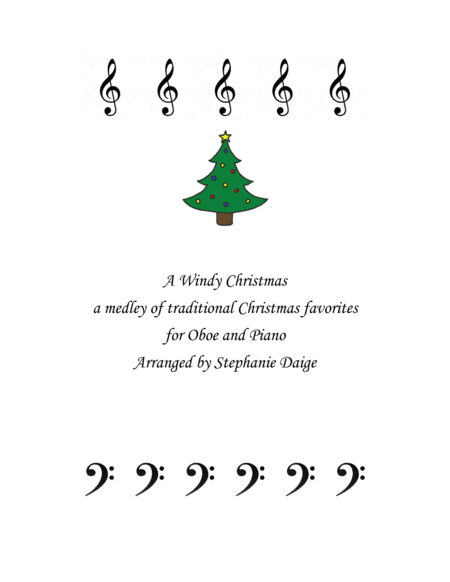A Windy Christmas medley for oboe and piano (arr. Stephanie Daige)