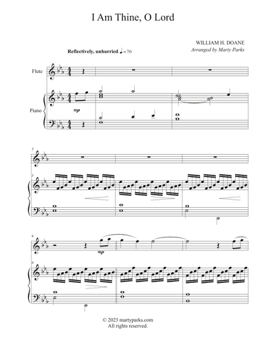 I Am Thine, O Lord (arr. Marty Parks)