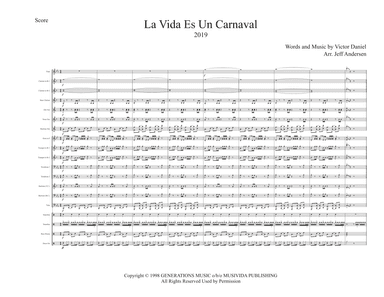 La Vida Es Un Carnaval (arr. Jeff Andersen)
