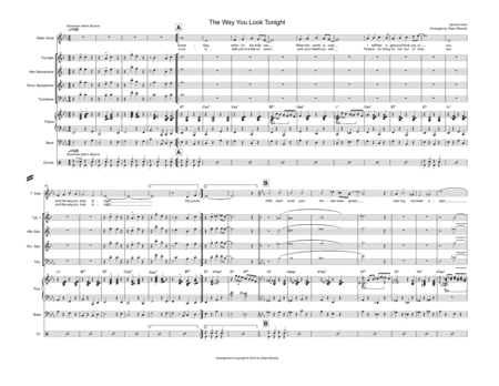 The Way You Look Tonight (arr. Dean Mounts)