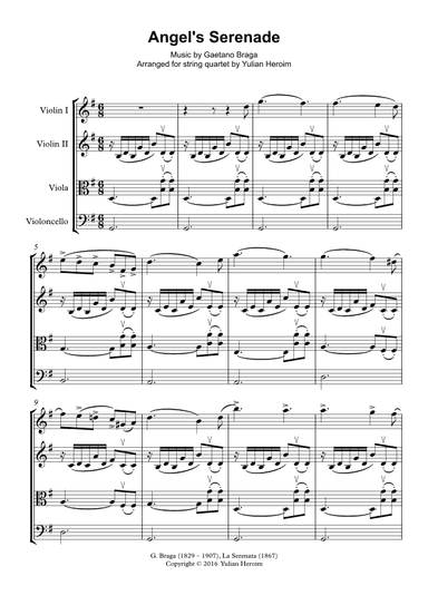 Angel's Serenade (arr. Yulian Heroim)