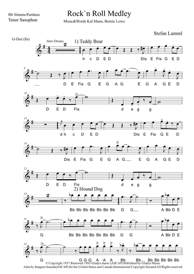 (let Me Be Your) Teddy Bear (arr. Stefan Lamml)
