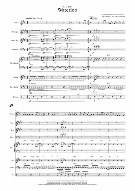 Waterloo (arr. Daryl McKenzie)