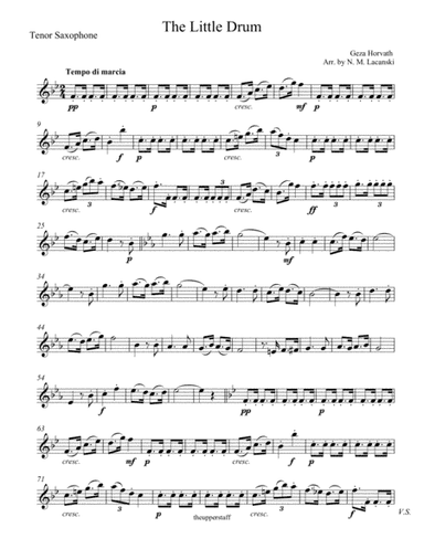 The Little Drum (arr. Nick Lacanski)