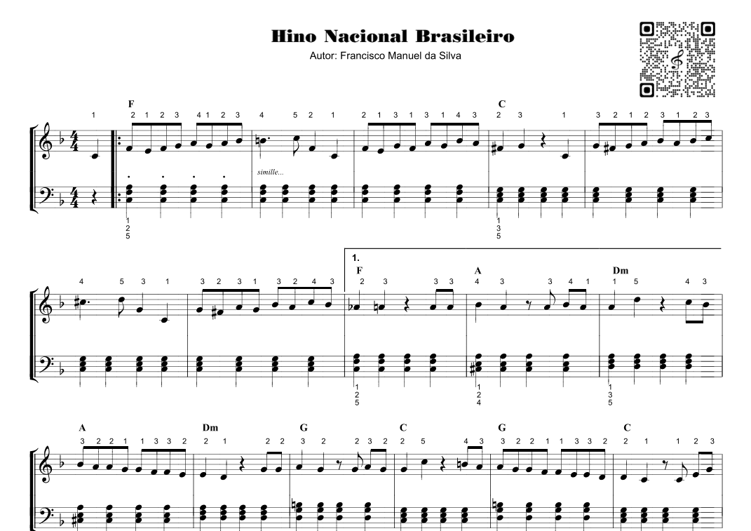Hino Nacional Brasileiro (arr. Sérgio Matias da Cunha)