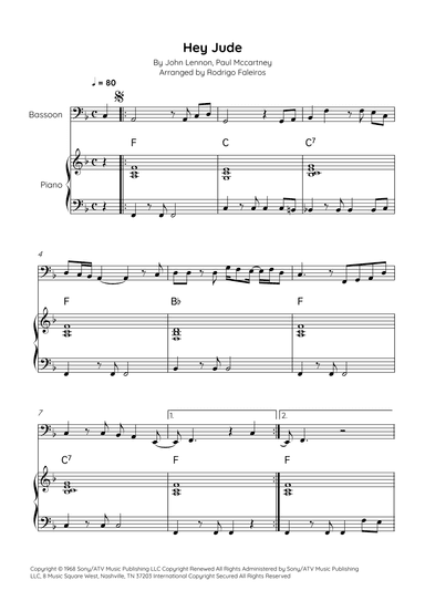 Hey Jude (arr. Rodrigo Faleiros)