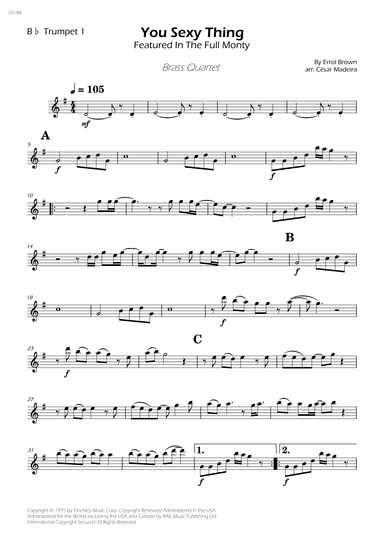 You Sexy Thing (arr. César Madeira)