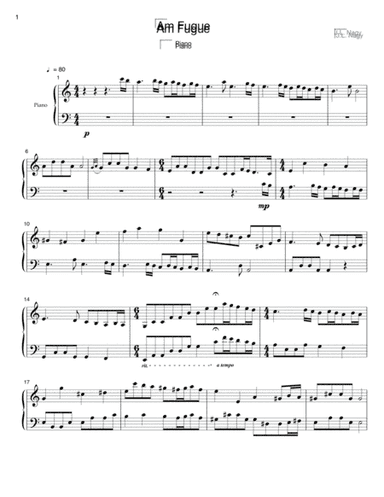A-Minor Fugue