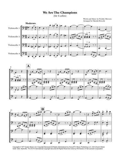 We Are The Champions (arr. Takeshi Horochi)
