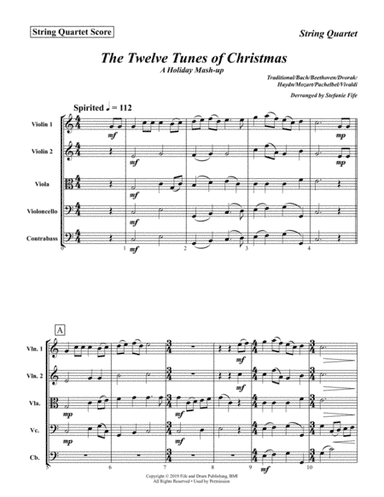 The Twelve Tunes of Christmas (arr. Stefanie Fife)