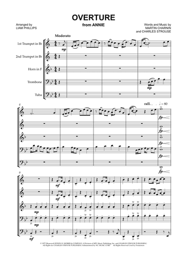 Overture - Annie (arr. Liam Phillips)