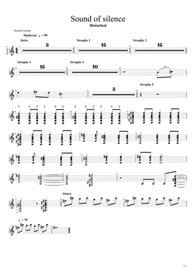 The Sound Of Silence (arr. Hugo Neves)