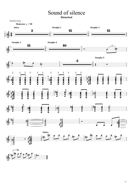 The Sound Of Silence (arr. Hugo Neves)