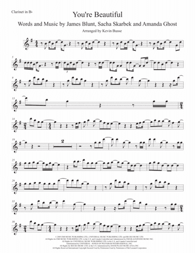 You're Beautiful (arr. Kevin Busse)