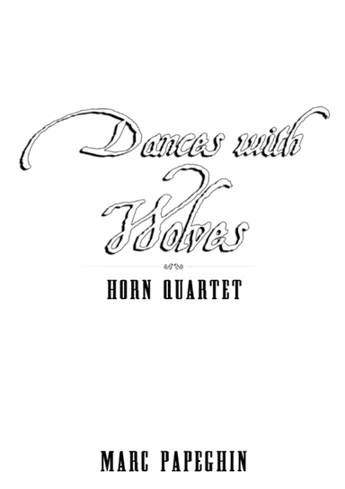 Dances With Wolves (arr. Marc Papeghin)