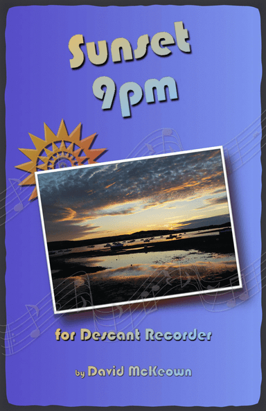 Sunset 9pm, for Descant Recorder Duet