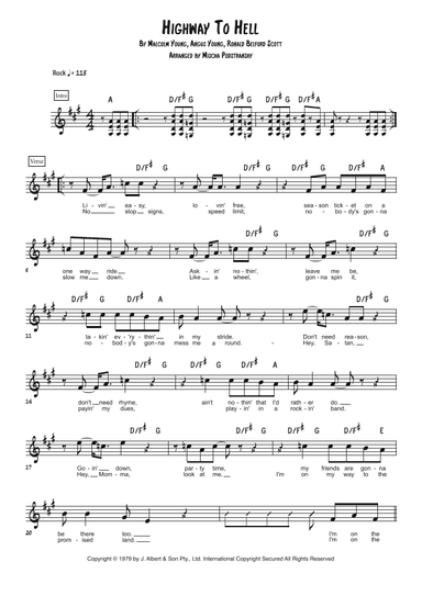 Highway To Hell (arr. Mischa Podstransky)