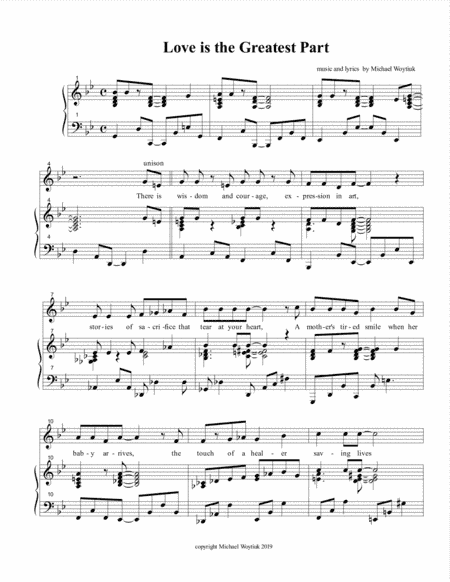 Love Is the Greatest Part