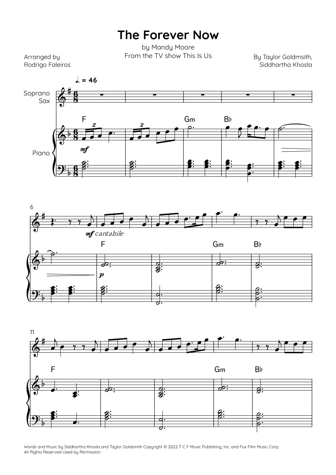 The Forever Now (arr. Rodrigo Faleiros)