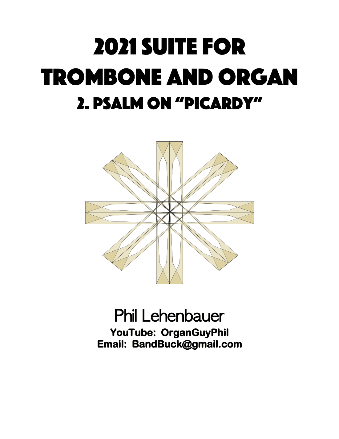 Psalm on "Picardy" from the 2021 Suite for Trombone and Organ, by Phil Lehenbauer (arr. Phil Lehenbauer)