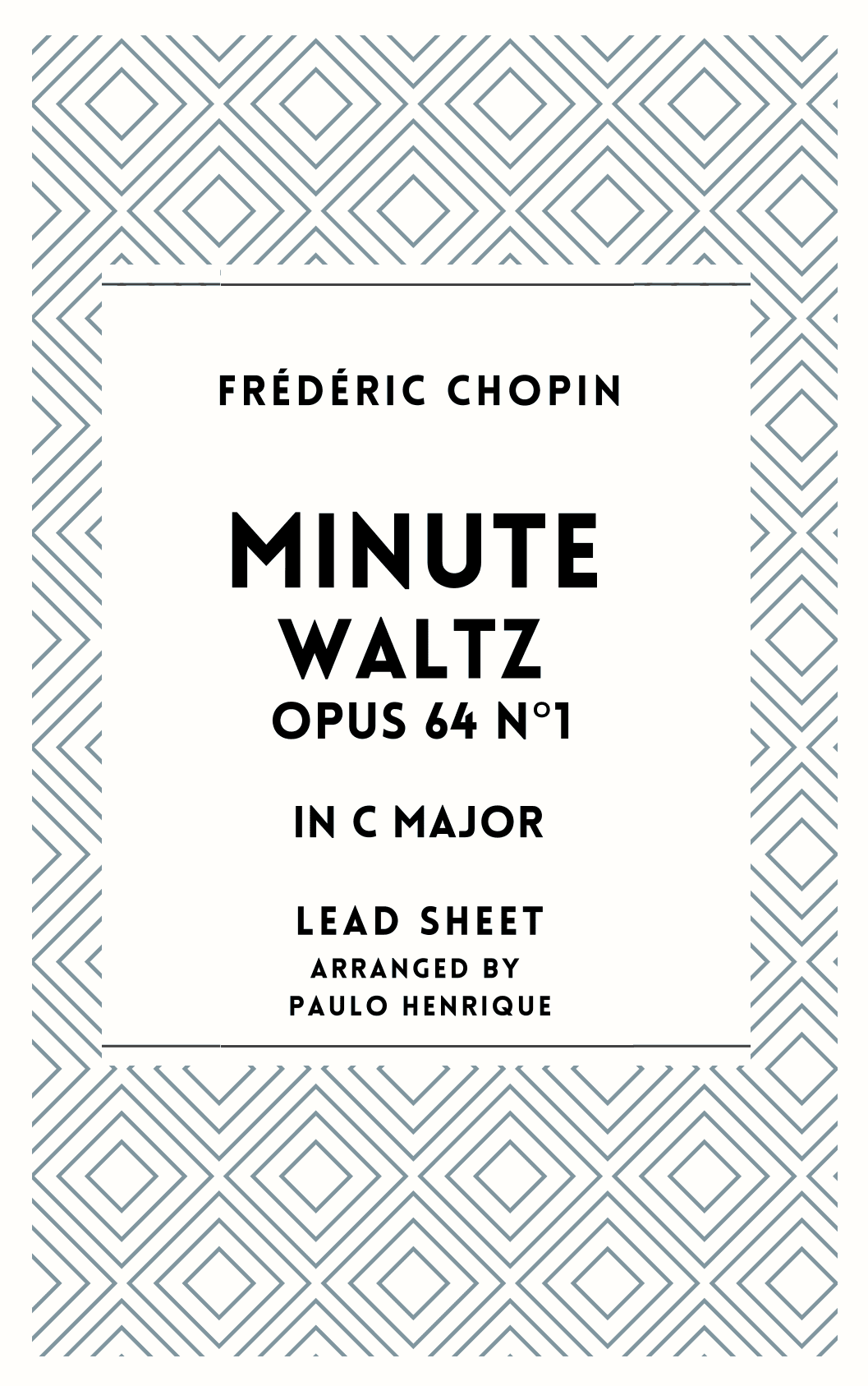 Minute Waltz Op.64 N°1 (arr. Paulo Henrique)
