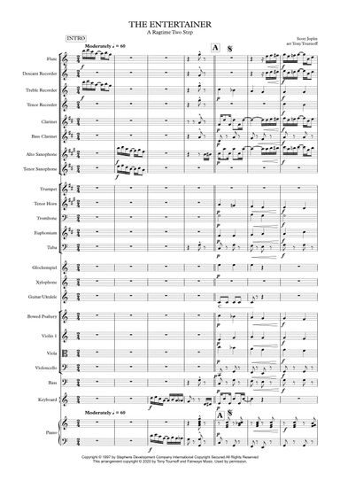 The Entertainer (arr. Tony Tournoff)
