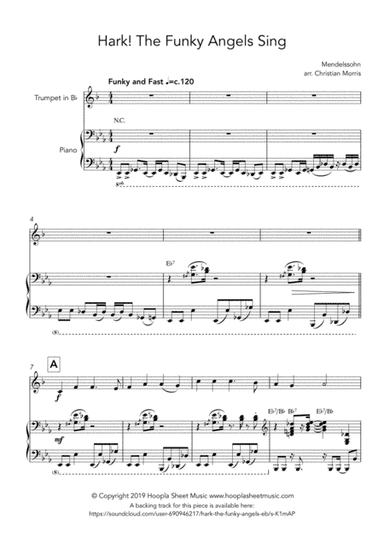 Hark! The Funky Angels Sing (Hark! The Herald Angels Sing) (arr. Christian Morris)