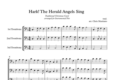 Hark! The Herald Angels Sing (arr. Chris Musitano)