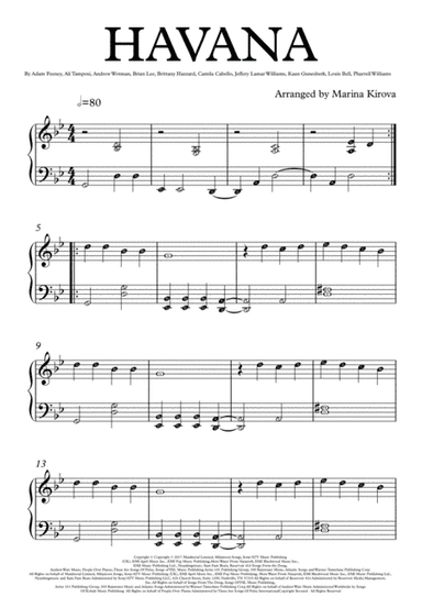 Havana (arr. Marina Kirova)