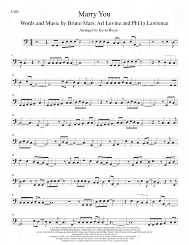 Marry You (arr. Kevin Busse)