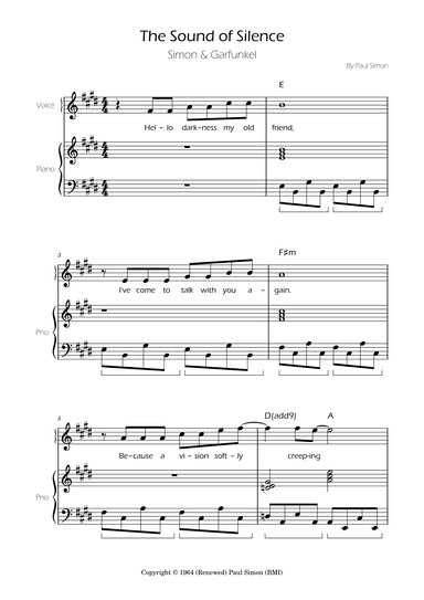 The Sound Of Silence (arr. Ygor Nunes)