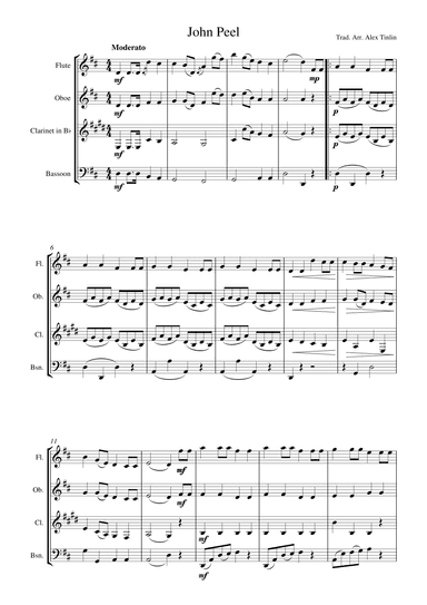 John Peel (arr. Alex Tinlin)