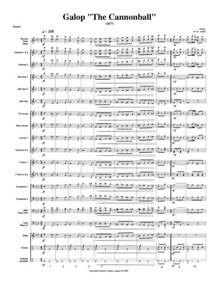 Fiume March by Eduardo Boccalari for Concert Band (arr. Emmett Anglin)