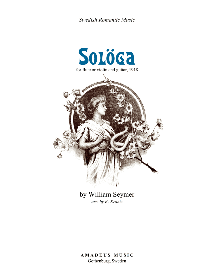Solöga for violin or flute and guitar (arr. K. Krantz)