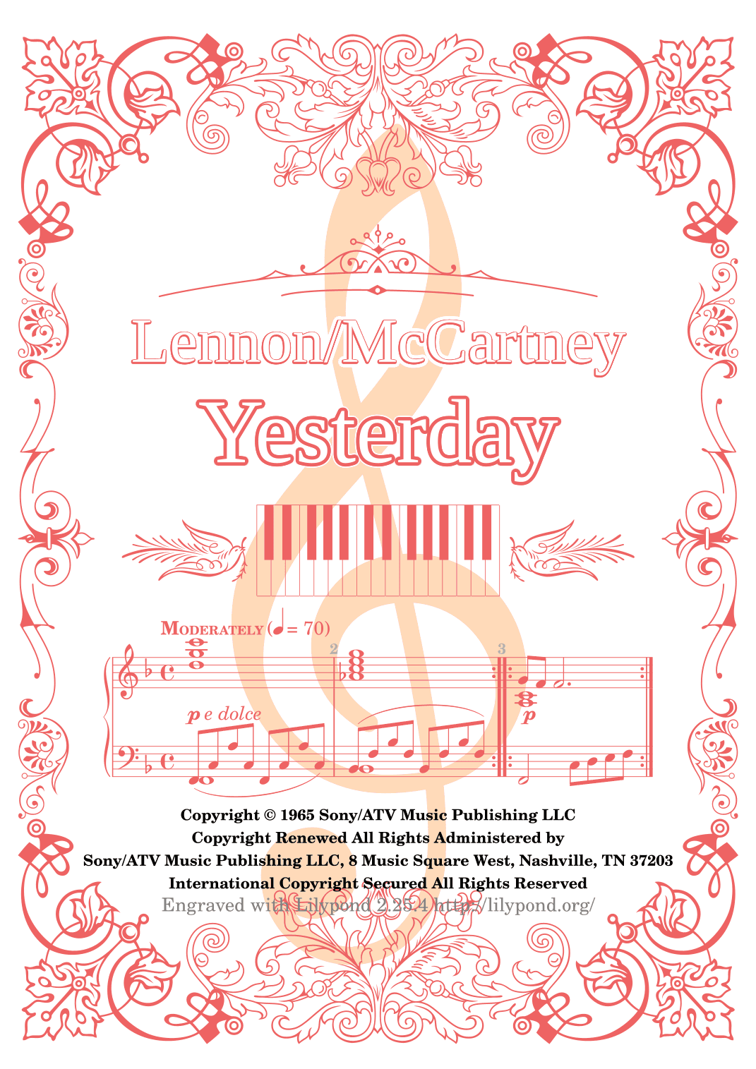 Yesterday (arr. Manuela Rosa)