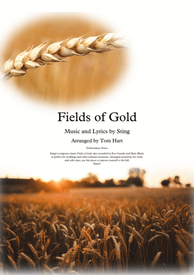Fields Of Gold (arr. Tom Hart)