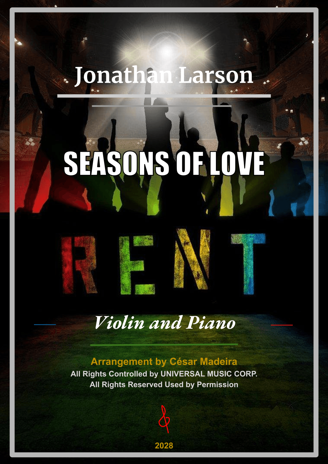 Seasons Of Love (arr. César Madeira)