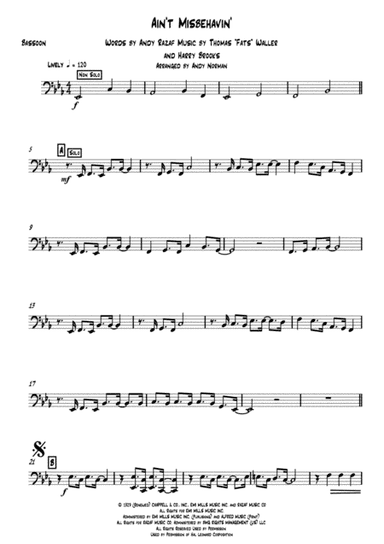 Ain't Misbehavin' (arr. Andy Norman)