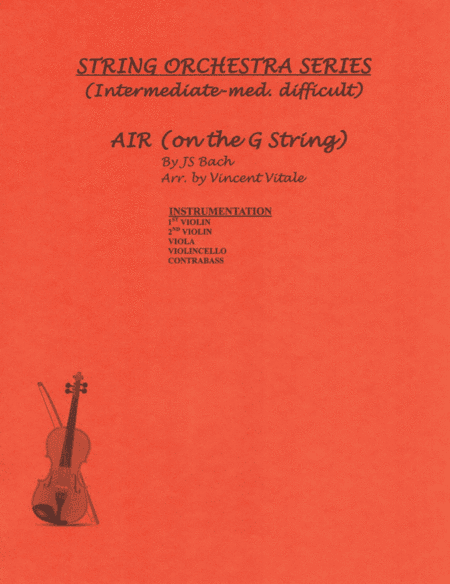 AIR (on the G String) (arr. Vincent Vitale)