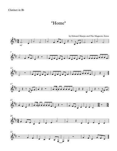 Home (arr. SongBird Music)