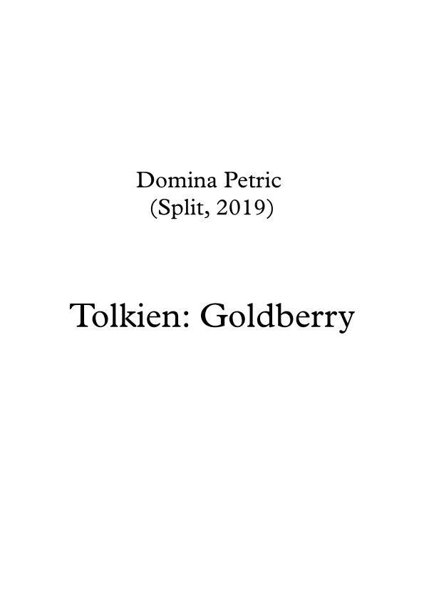 Tolkien´s Goldberry