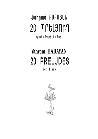 20 Preludes for Piano